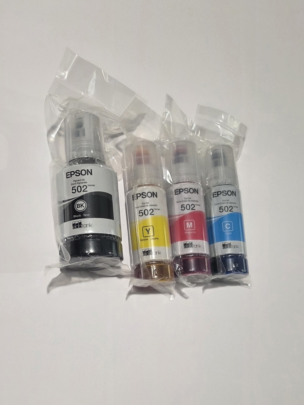 4 Count: Epson 502 Ink -Brand New-
